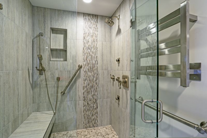 Shower Featuring Rainfall Showerhead